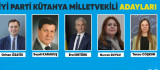 İYİ Parti Kütahya Milletvekili Adayları Belirlendi