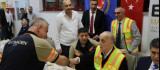 Türk İş Başkanı Atalay Emet'teydi